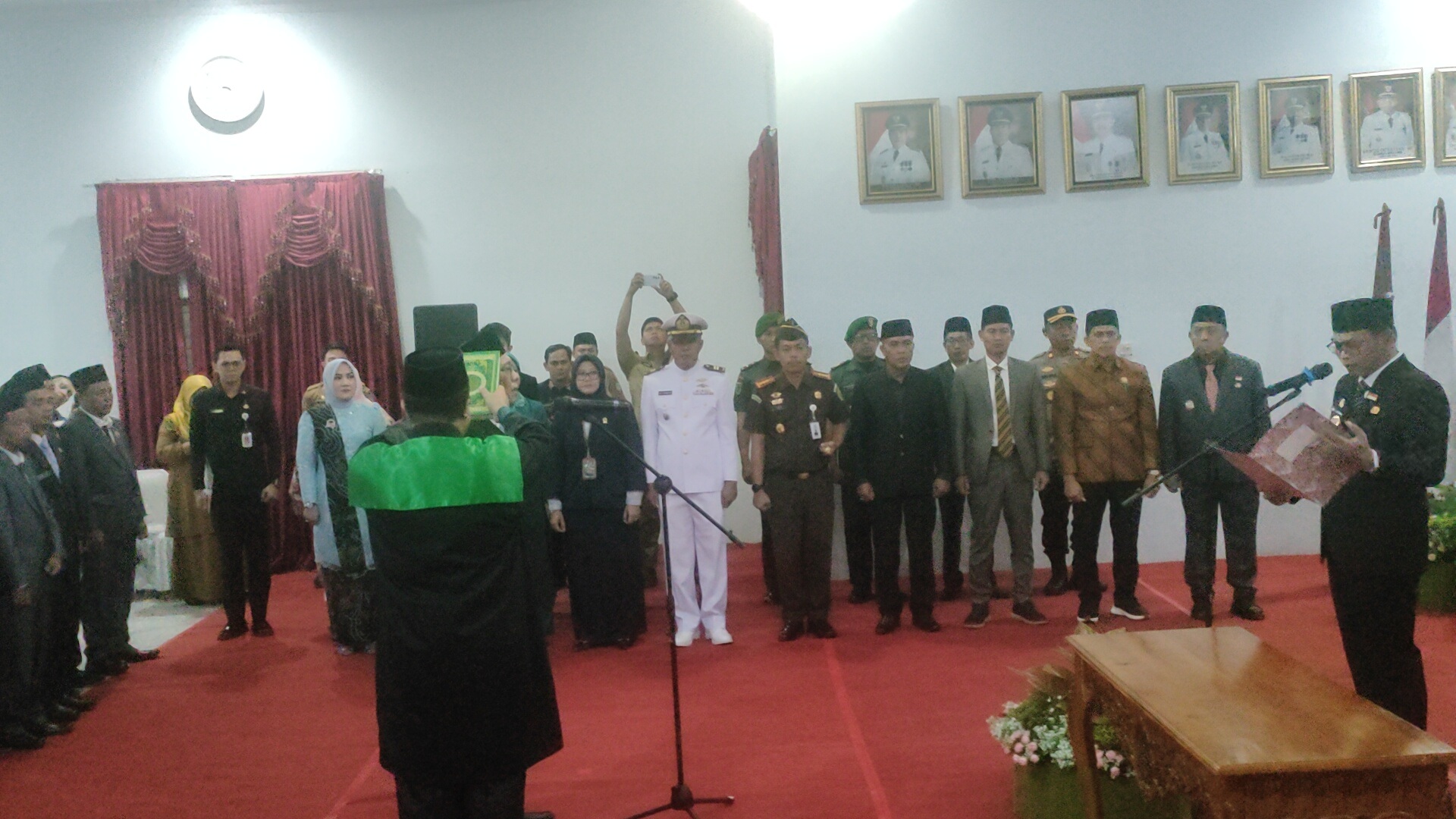 Bupati Seluma Lantik Deddy Ramdhani Sebagai Sekretaris Daerah