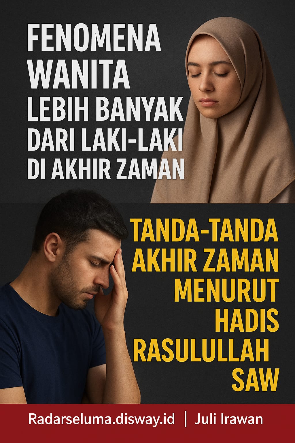 Fenomena Wanita Lebih Banyak dari Laki-Laki di Akhir Zaman: Tanda Dekatnya Kiamat Menurut Islam