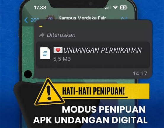 Karena Undangan Digital! Mantan DPRD Seluma Ditipu Ratusan Juta! Berikut Cara Atasi Penipuan Undangan Digital 