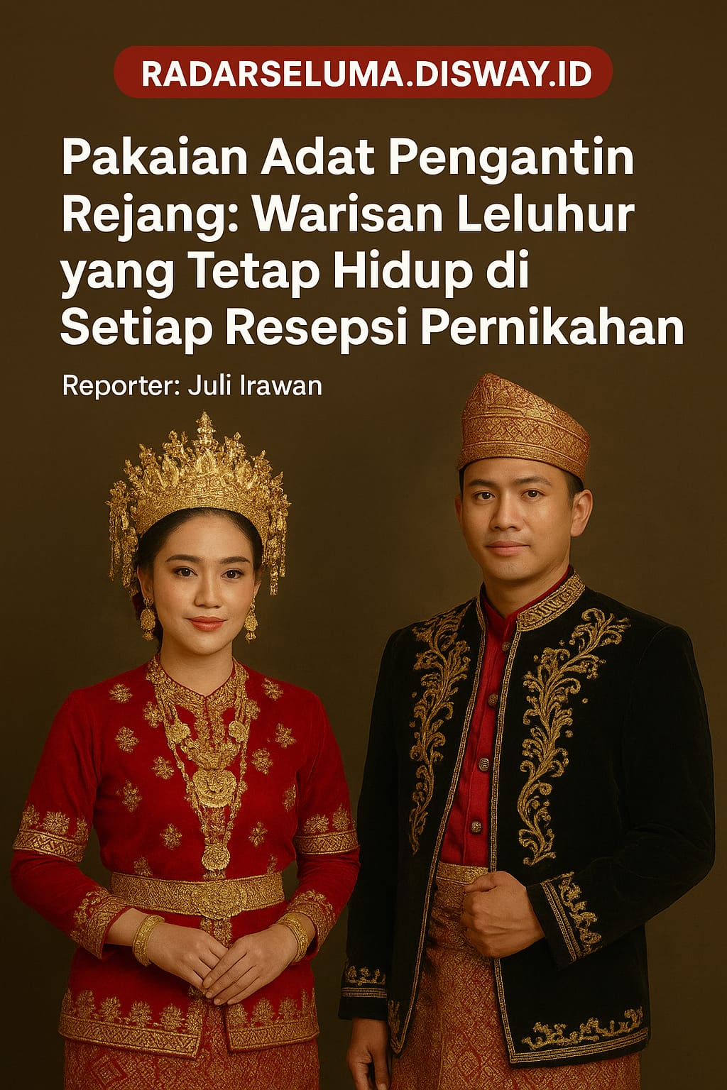 Pakaian Adat Pengantin Rejang: Warisan Leluhur yang Tetap Hidup di Setiap Resepsi Pernikahan