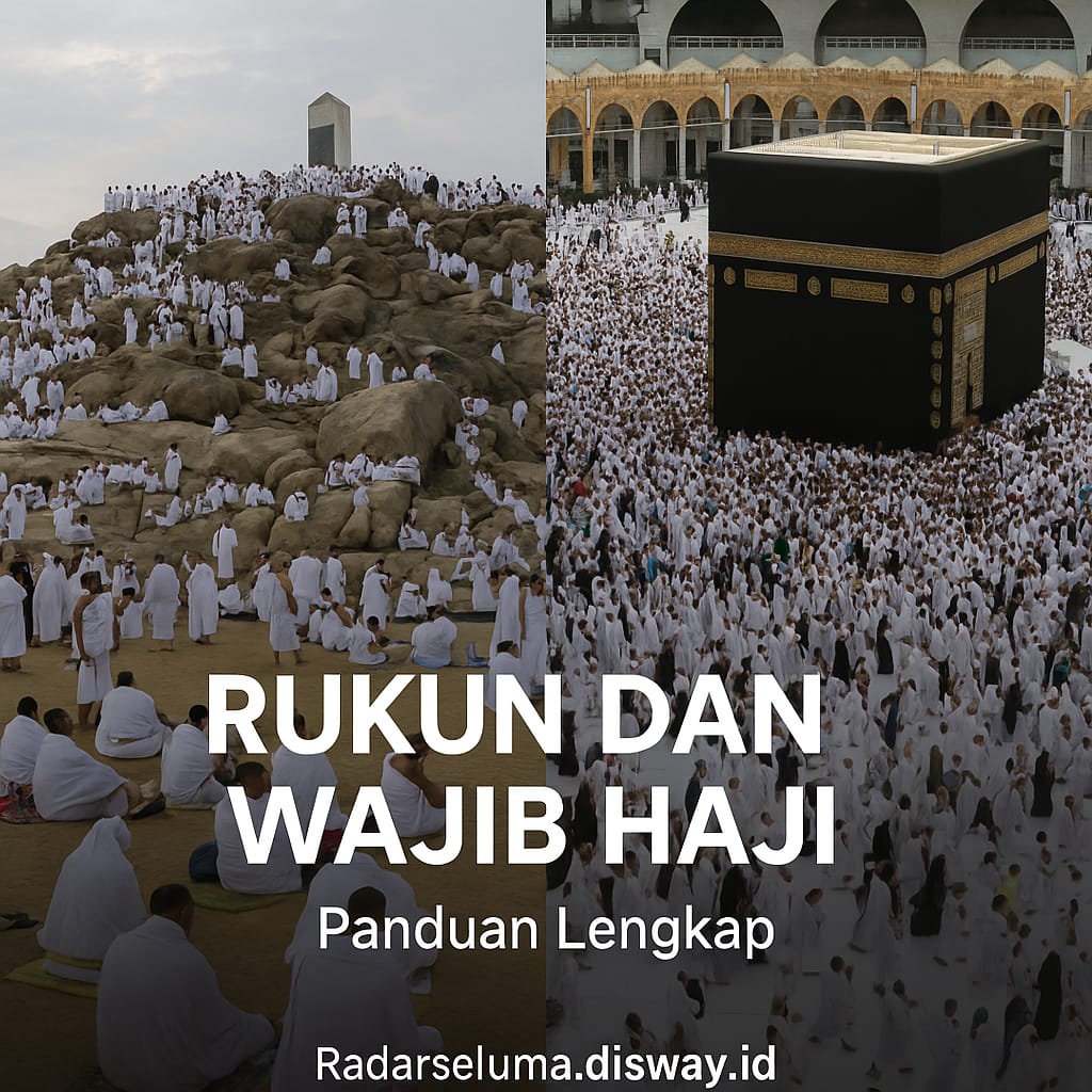 Rukun dan Wajib Haji: Panduan Ringkas Namun Lengkap