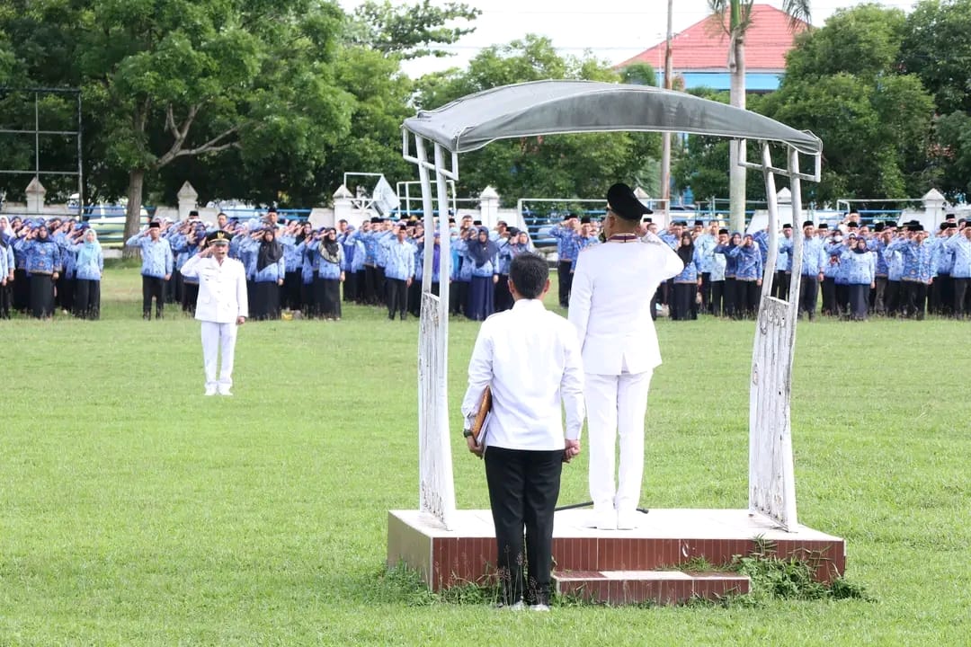 Bupati BS Gusnan Mulyadi Irup Peringatan Hari Otonomi