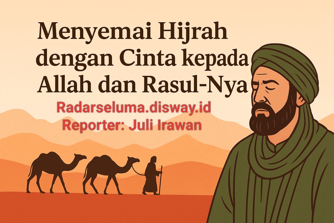 Menyemai Hijrah dengan Cinta kepada Allah dan Rasul-Nya