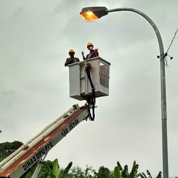   Hari Ini, 100 Unit Lampu PJU Ditargetkan Rampung,Seluma Kembali Terang