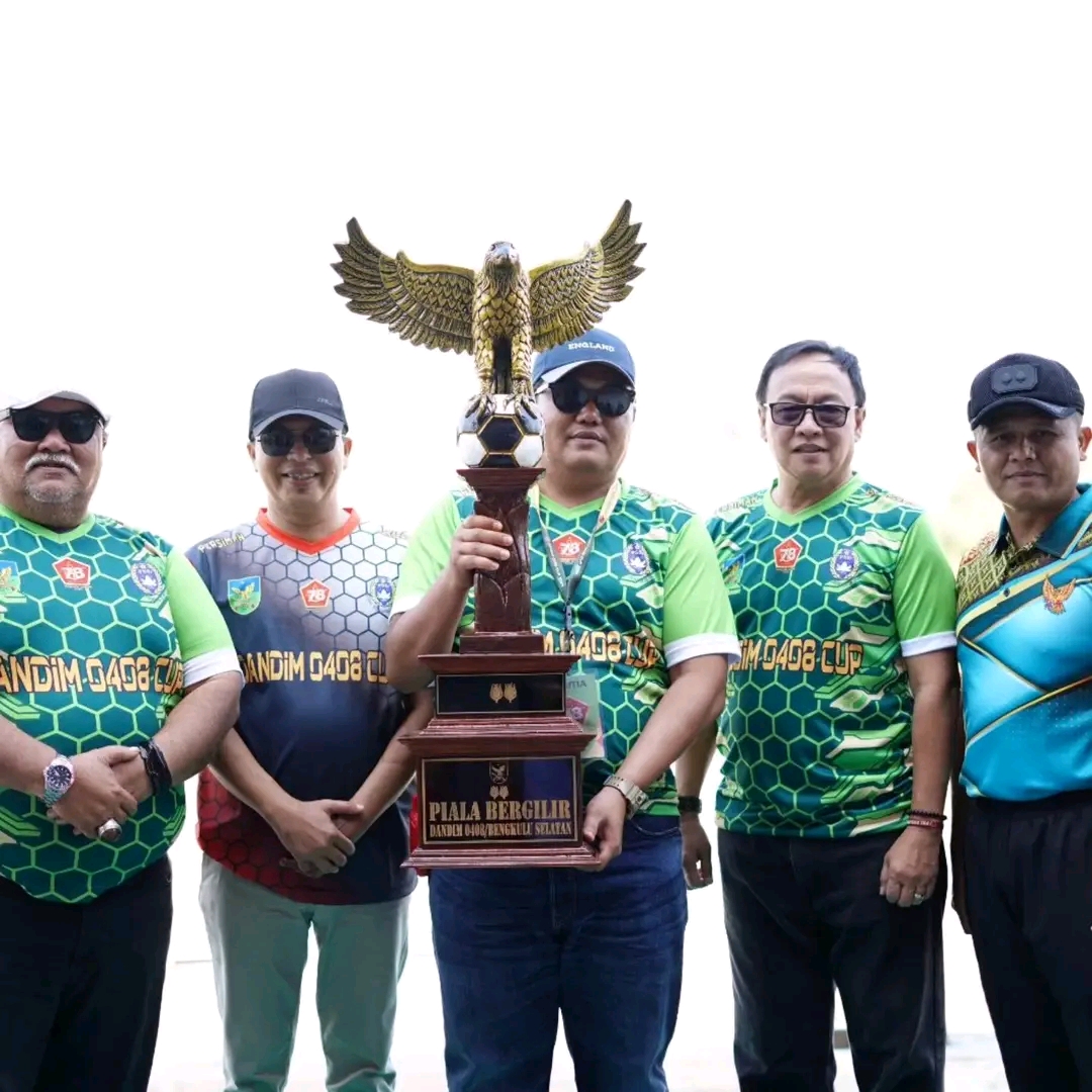 Wabup Bengkulu Selatan dan Ketua DPR Hadiri Turnamen Antar Klub Sepak Bola Dandim Cup se-Provinsi Bengkulu