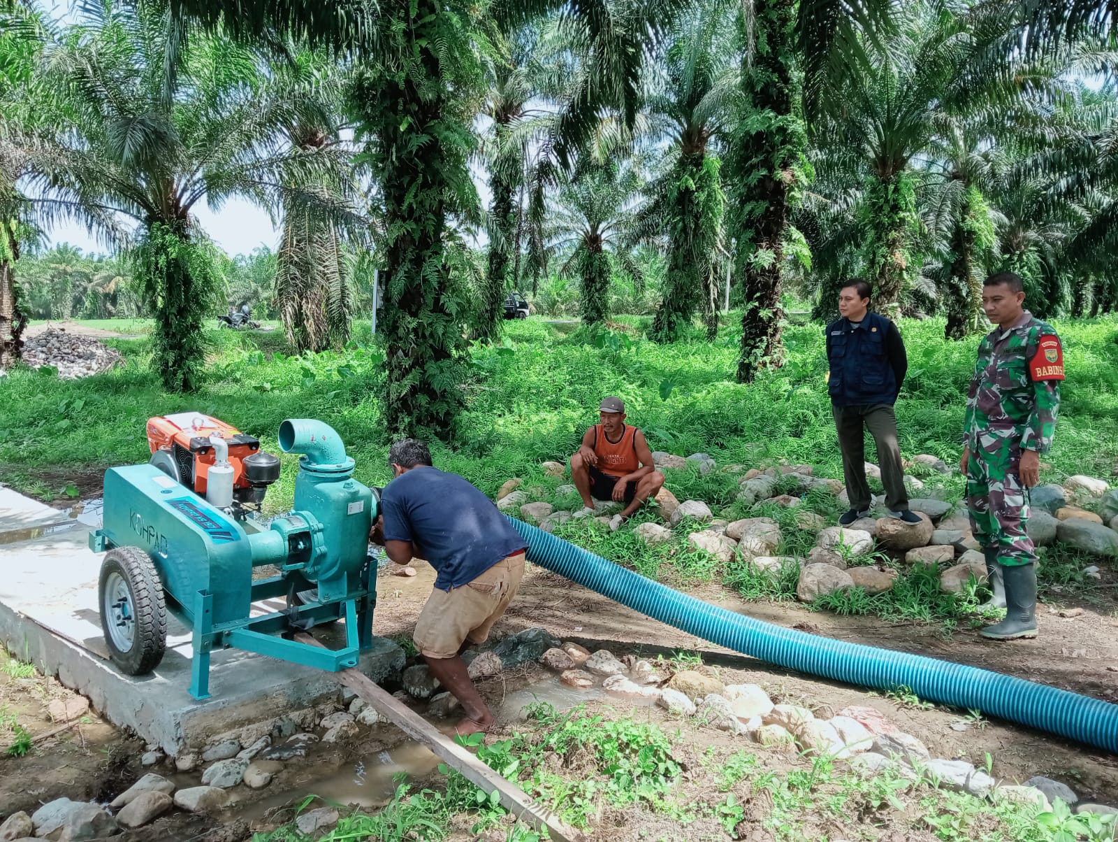 Distan Seluma Kembali Usulkan 70 Unit Mesin Pompa Air