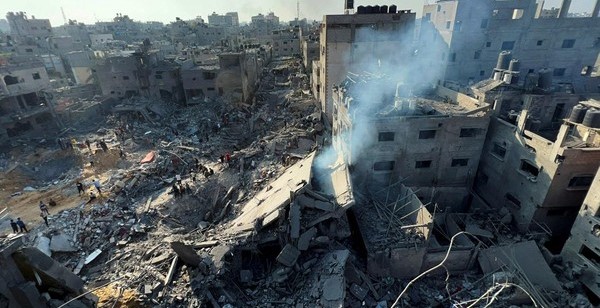 40 Persen Rumah di Gaza Hancur! Sudah 4.000 Ton Bom Dijatuhkan Israel,  1.4 Juta Sipil Mengungsi