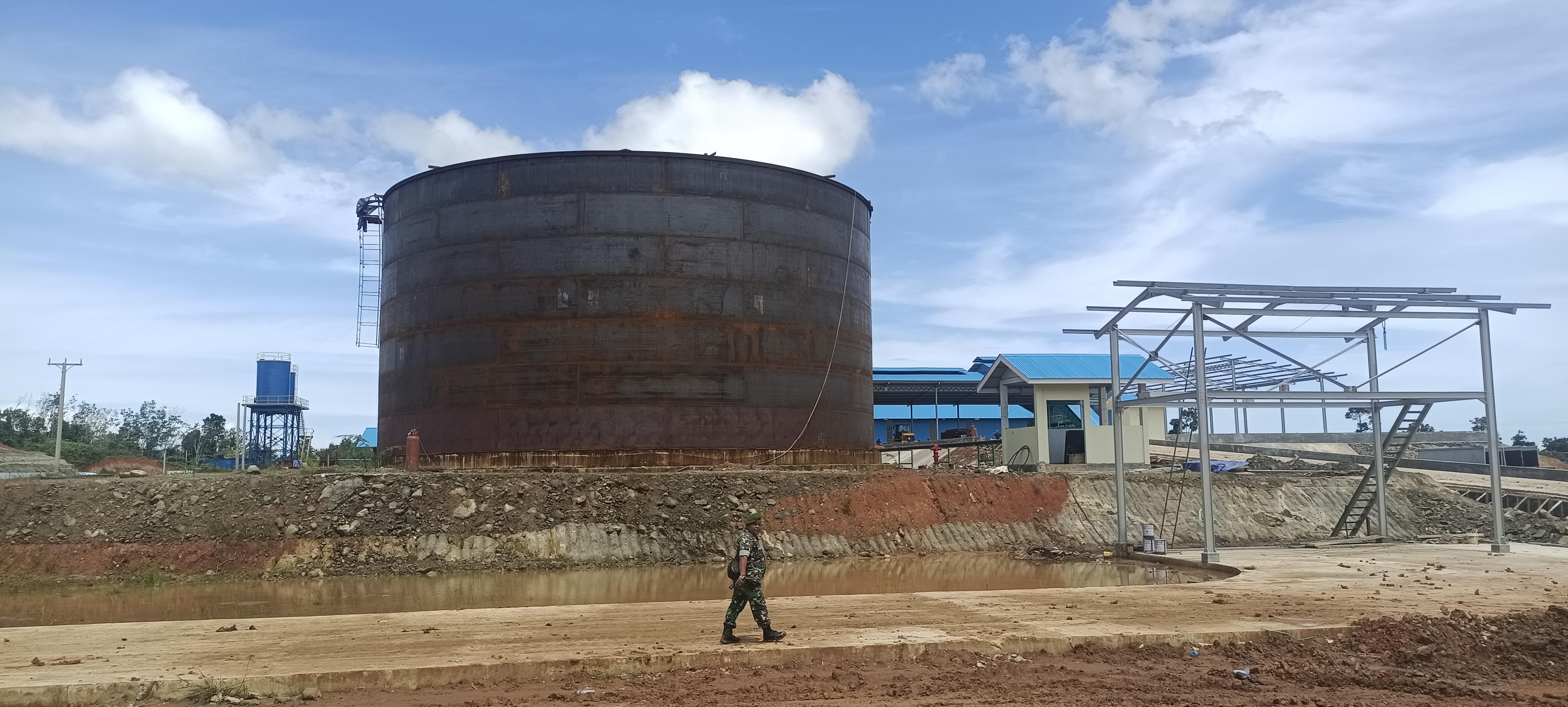 PT MSS Seluma  Uji Coba Pabrik Minyak Kelapa Sawit di Wilayah Desa Sendawar, Kapasitas 200 Ton/Hari   