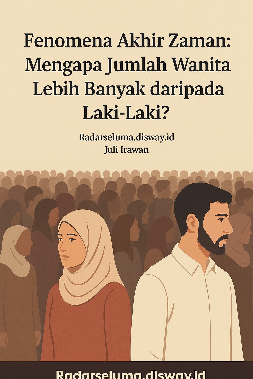 Fenomena Akhir Zaman: Mengapa Jumlah Wanita Lebih Banyak daripada Laki-Laki?