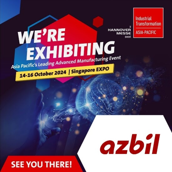 Azbil Ikut Pameran Industrial Transformation ASIA-PACIFIC (ITAP) 2024