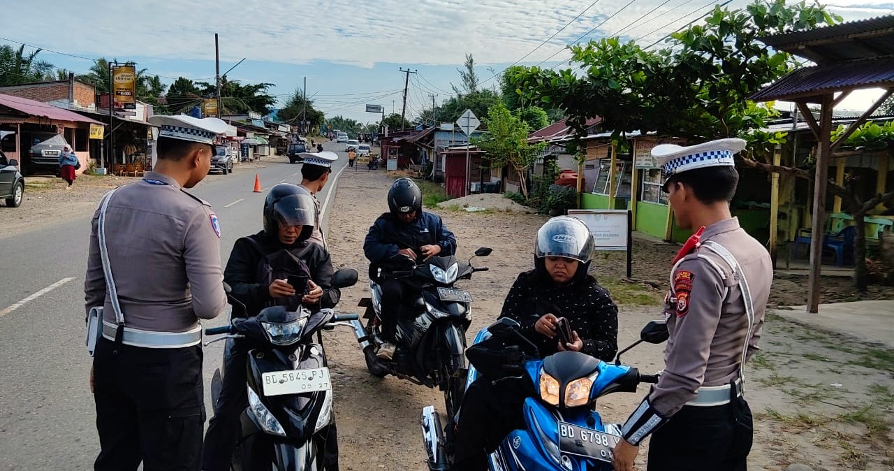  23 Kendaraan Terjaring Razia Ops Path Pajak Satlantas Polres Seluma
