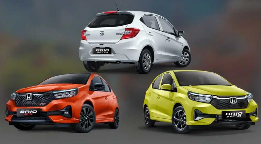 Honda Brio 3 Warna Tipe Berbeda, Paling Laris di Kalangan Masyarakat Indonesia