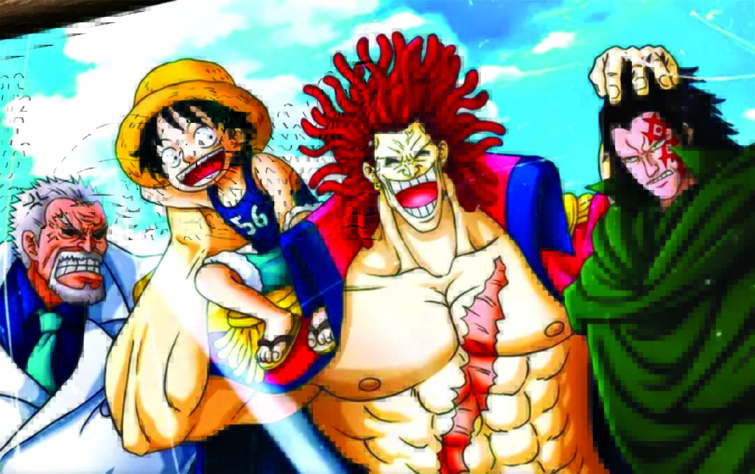 One Piece, Mengejutkan! Rocks D.Xebec Teryata Kakek Luffy Dari Garis Keturunan Ibunya!!