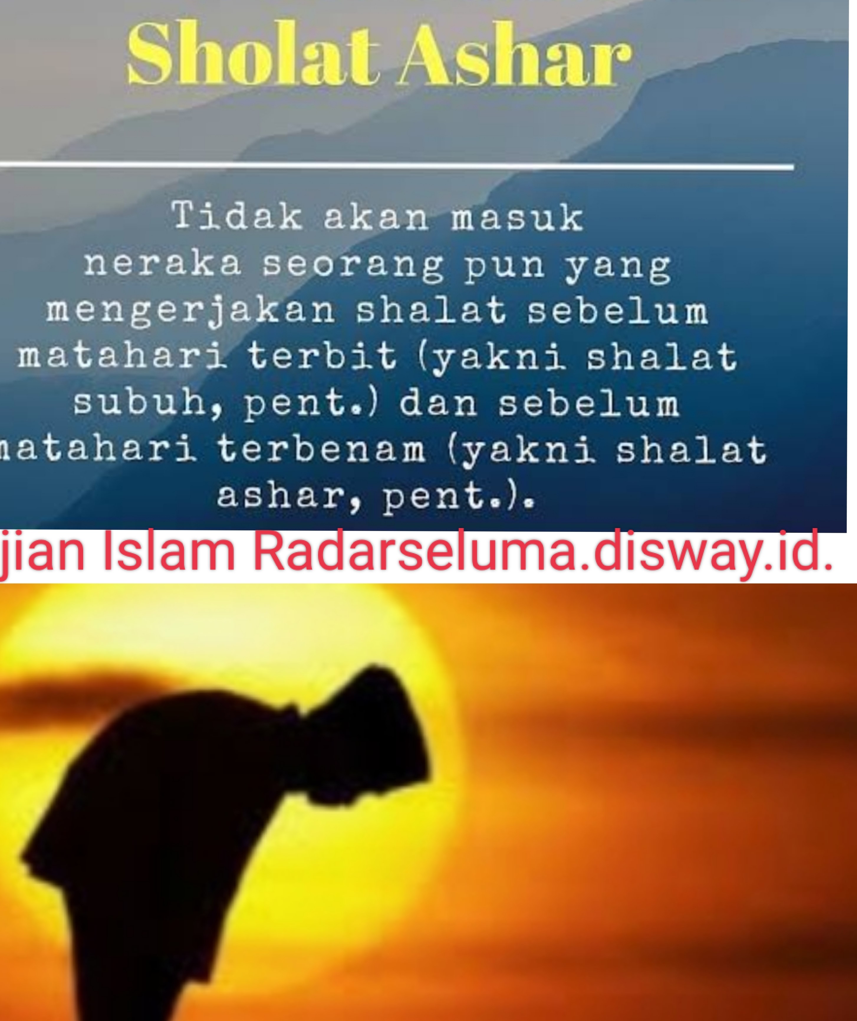  4 Keutamaan Salat Ashar, Salah Satunya Semua Malaikat Turun Menyaksikan