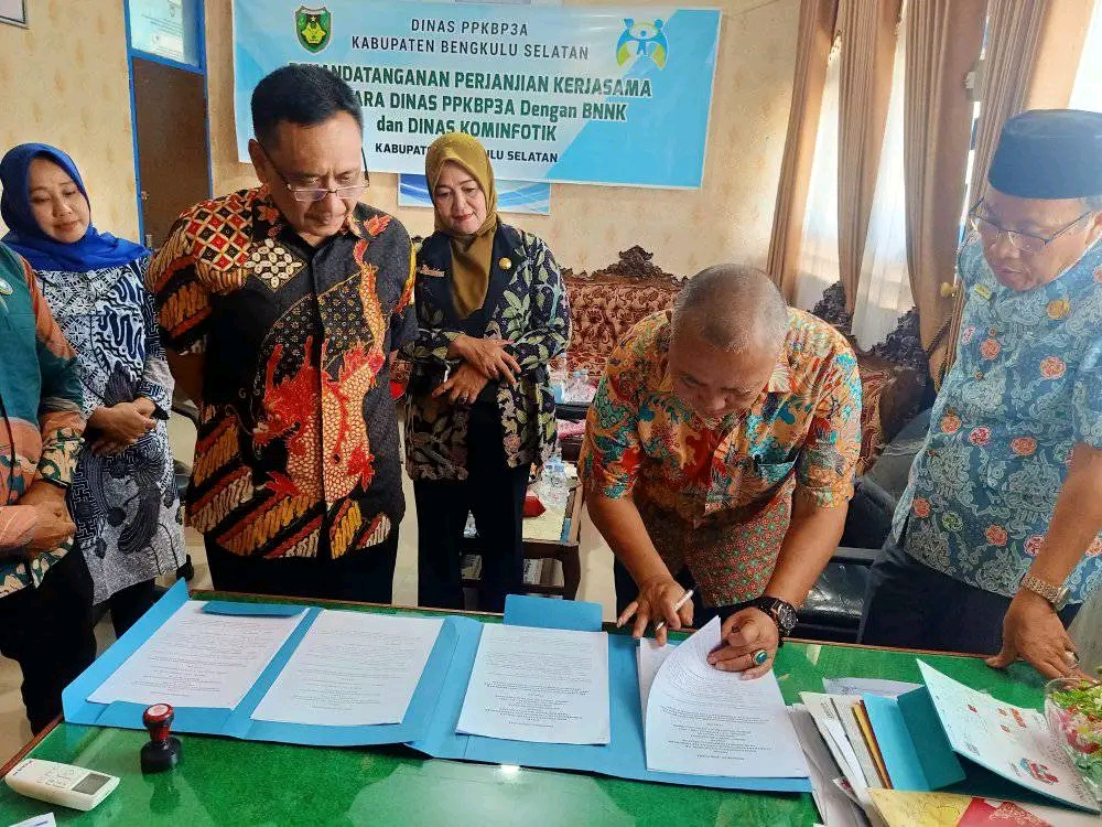 DPPKBP3A Bengkulu Selatan Jalin Kerjasama BNN Penanganan Anak Kasus Narkoba