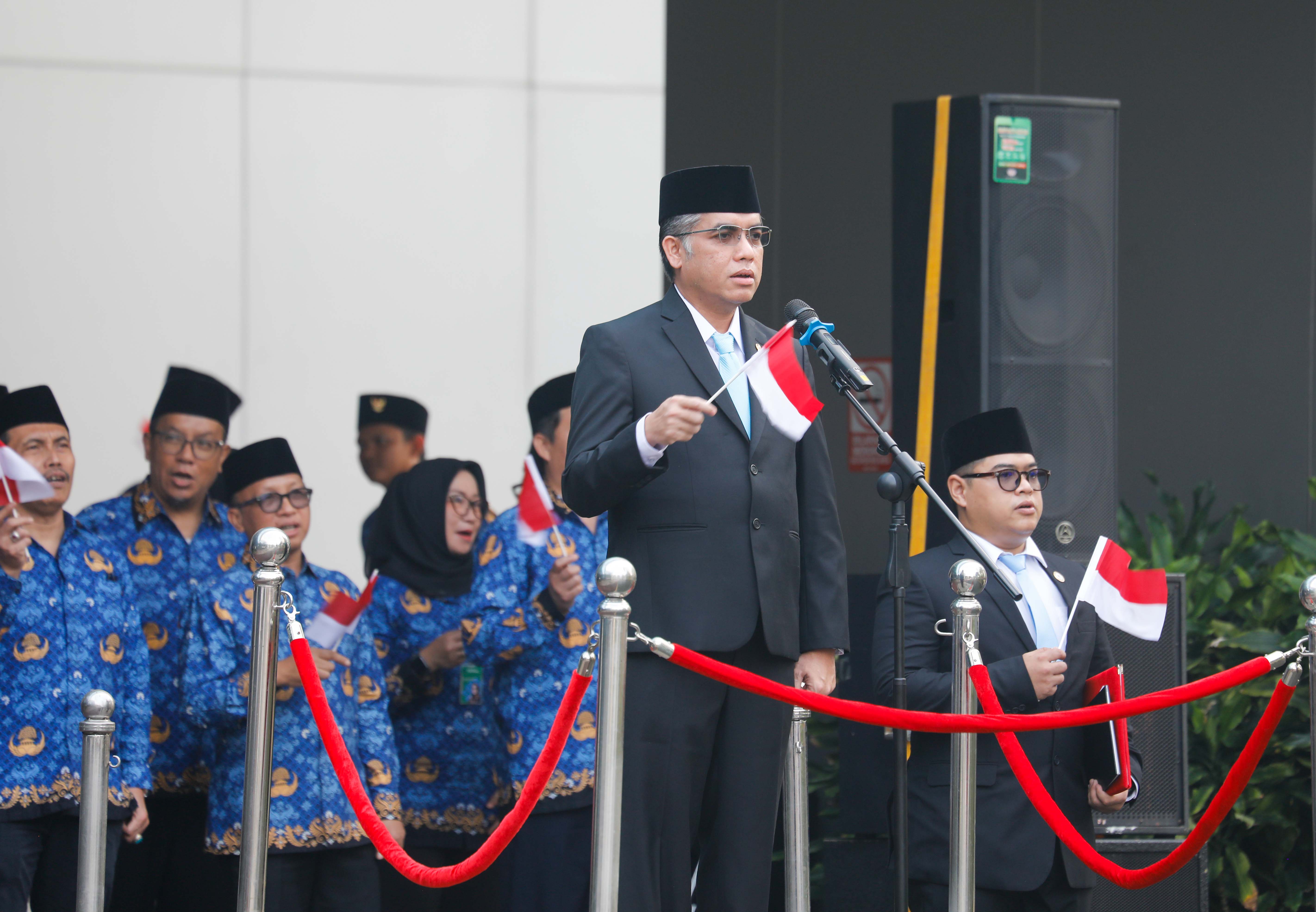Upacara Hari Pancasila, Menaker Ajak Generasi Muda Amalkan Nilai-Nilai Pancasila