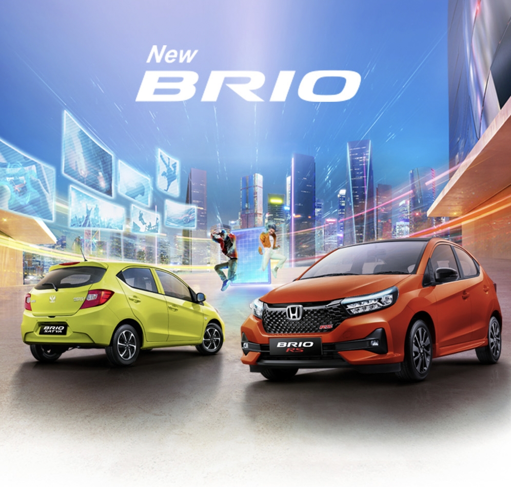 Honda Brio Satya S M/T Mengalami Perubahan Eksterior yang Lebih Sporty Desain Gagah dan Memikat