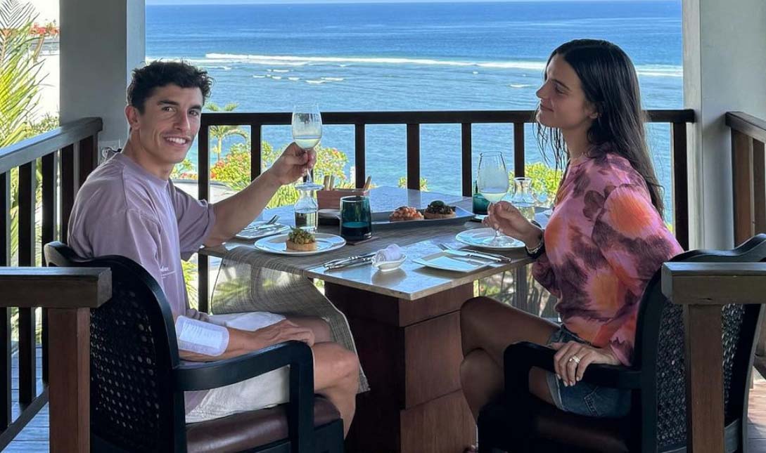  Marc Marquez dan Kekasihnya Gemma Pinto, Lagi Liburan di Bali