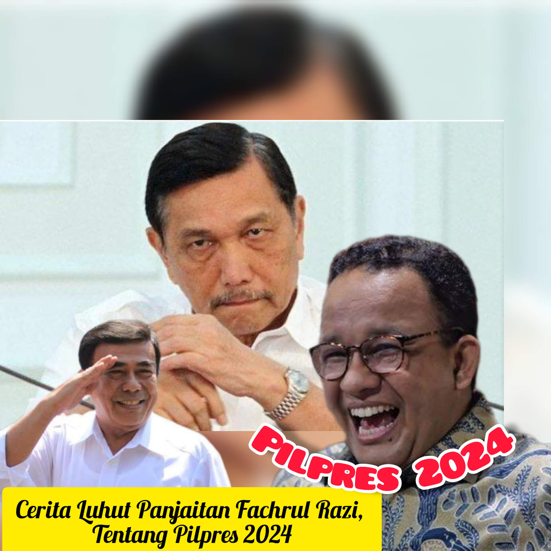 Cerita Mantan Menang Fachrul Razi, Luhut Pernah Cerita Tentang Kabinet Usai Pilpres 2024! Main Dua Kaki Ya? 