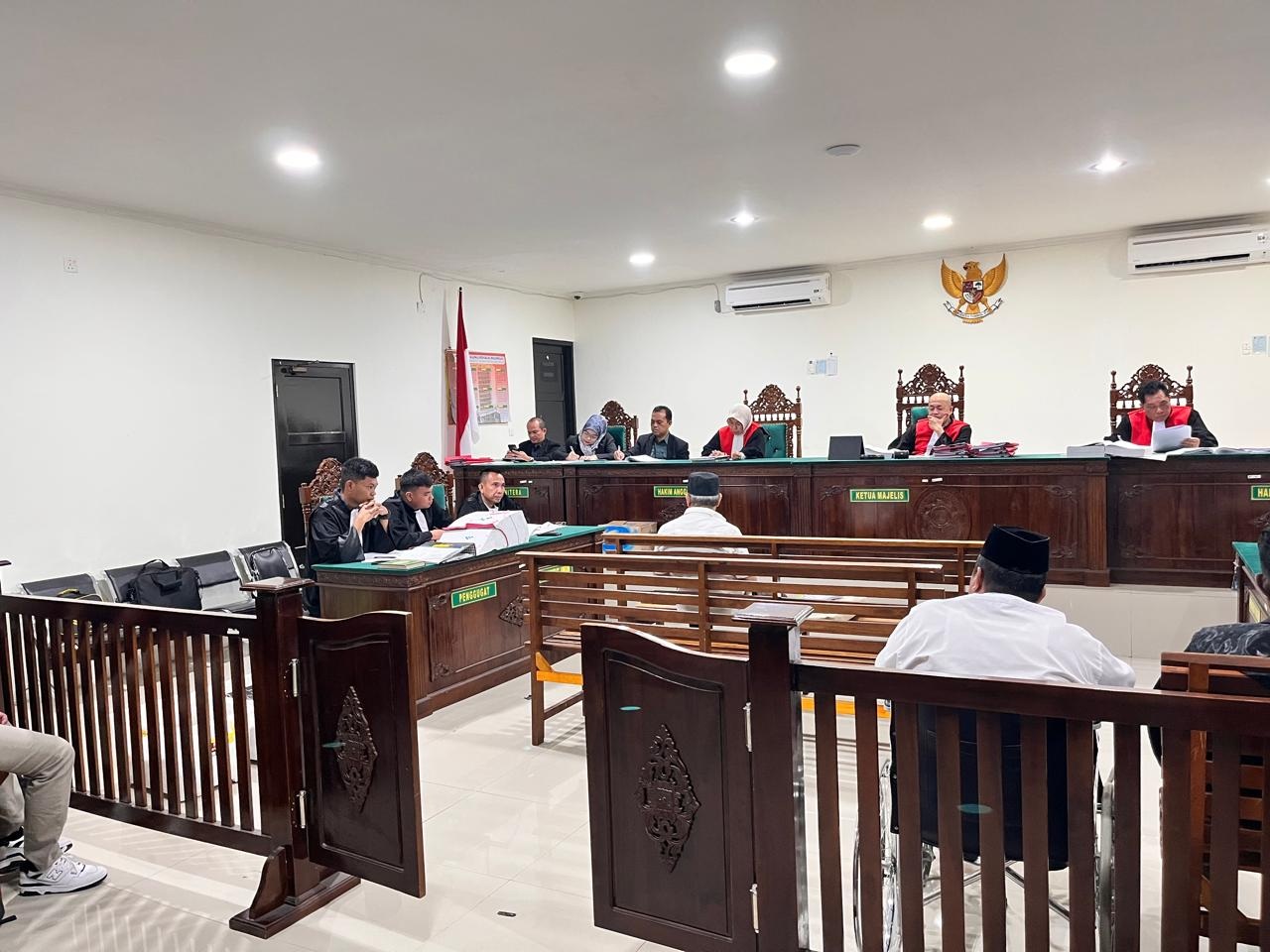  Kasus Pembebasan Lahan  Perkantoran  Seluma, Murman Effendi Jadi Saksi Tujuh Terdakwa