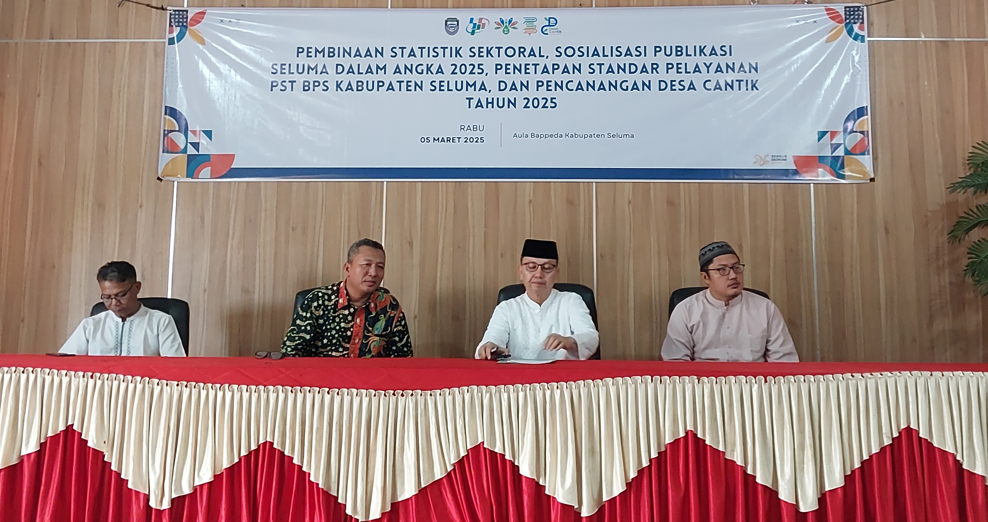 Realisasikan Program Satu Data, BPS Seluma Laksanakan 4 Program Sekaligus