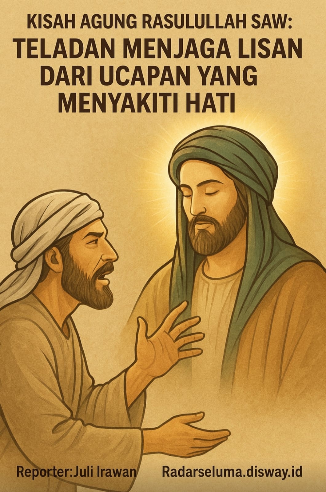 Kisah Agung Rasulullah SAW: Teladan Menjaga Lisan dari Ucapan yang Menyakiti Hati