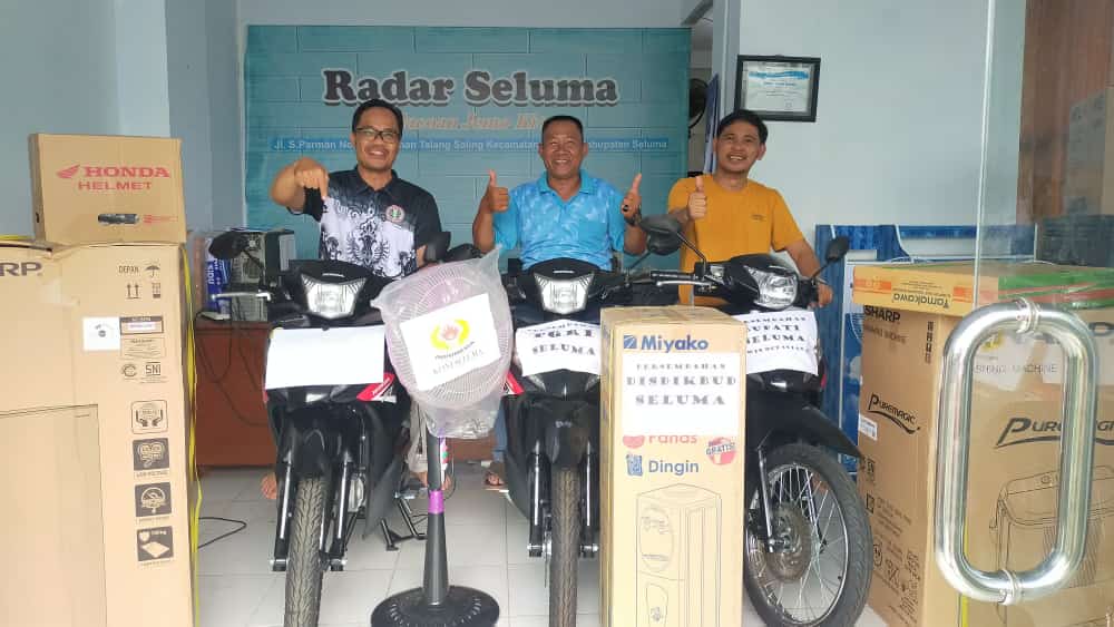 Senin Pagi, 23 Oktober, Jalan Santai HUT Radar Seluma dan PGRI ! Hadiah Utama  3 Unit Motor