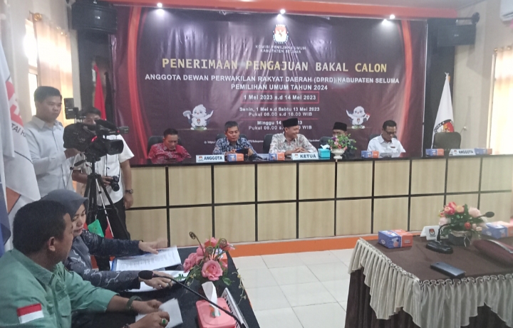Herwan Saleh Daftar Caleg Gelora dan Golkar, KPU Seluma Bakal Klarifikasi 