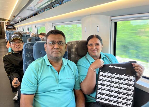  Testimoni Wisatawan Malaysia Memilih Kereta Api Cepat Whoosh, Minat Wisatawan Asing Terus Meningkat