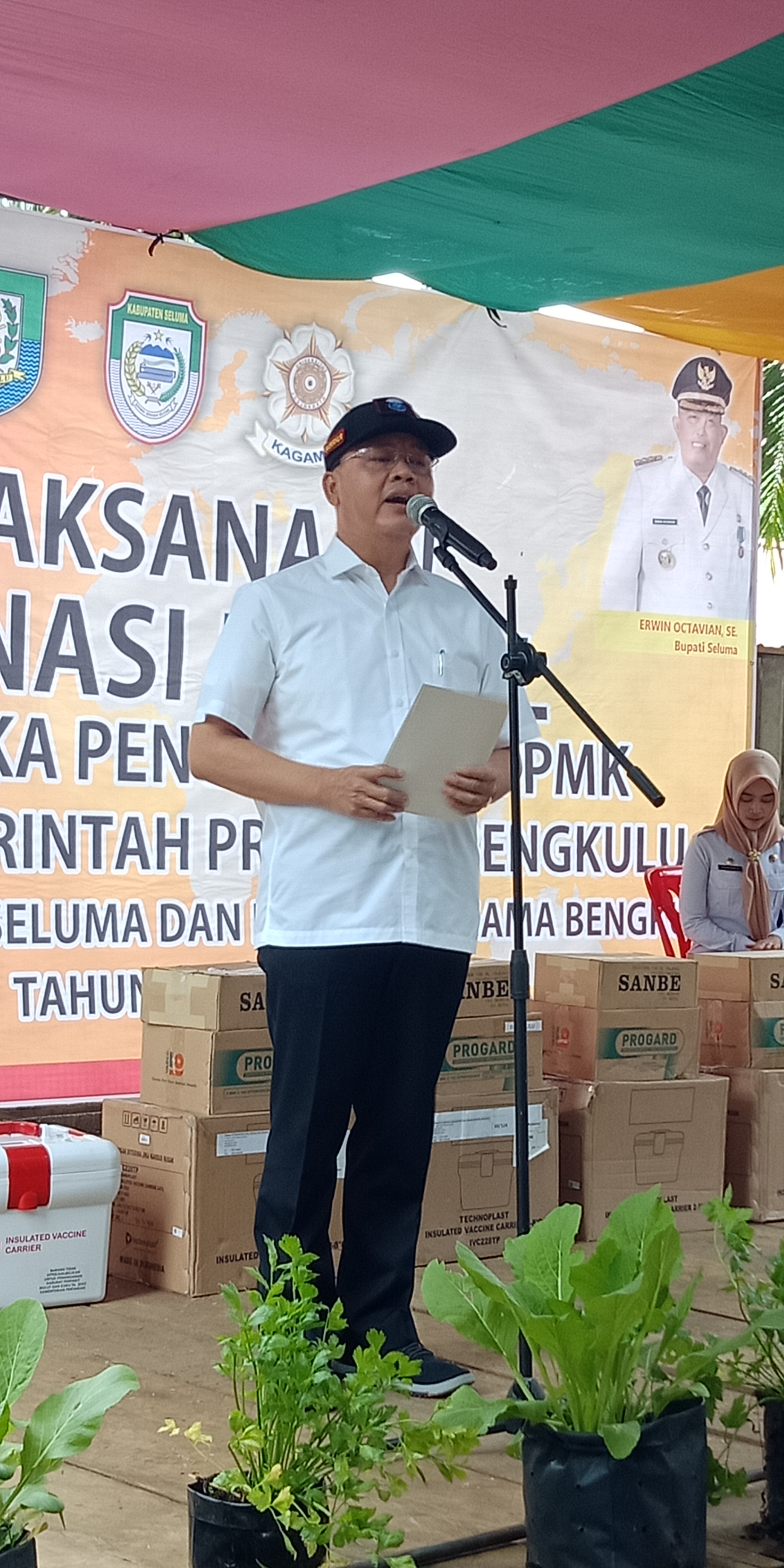  Hari Ini, Gubernur Bengkulu ke Seluma, Lakukan Titik Nol PPN