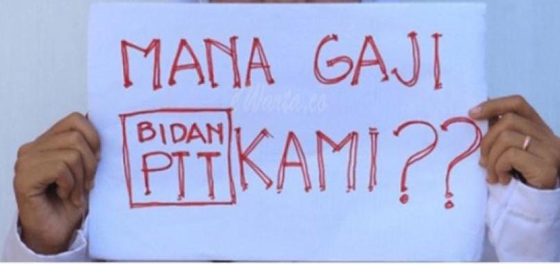 Janji Tinggal Janji, Bidan PTT Seluma Keluhkan Belum Terima Gaji . 3 Bulan Gaji Tahun 2024 Apa Kabar?