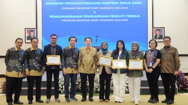 Indofood Riset Nugraha Kucurkan Dana Riset Pangan Bagi 96 Mahasiswa S1