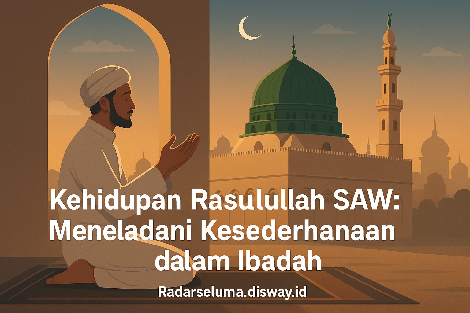 Kehidupan Rasulullah SAW: Meneladani Kesederhanaan dalam Ibadah