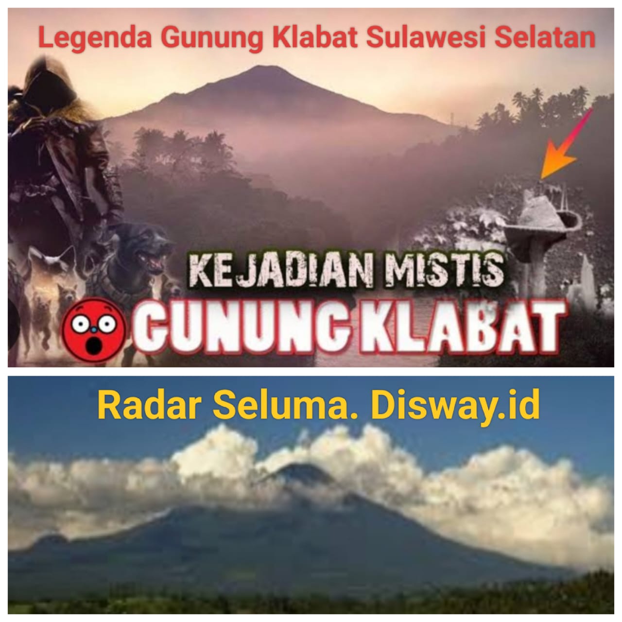 Legenda Gunung Klabat Jejak Dewa di Minahasa Sulawesi Utara