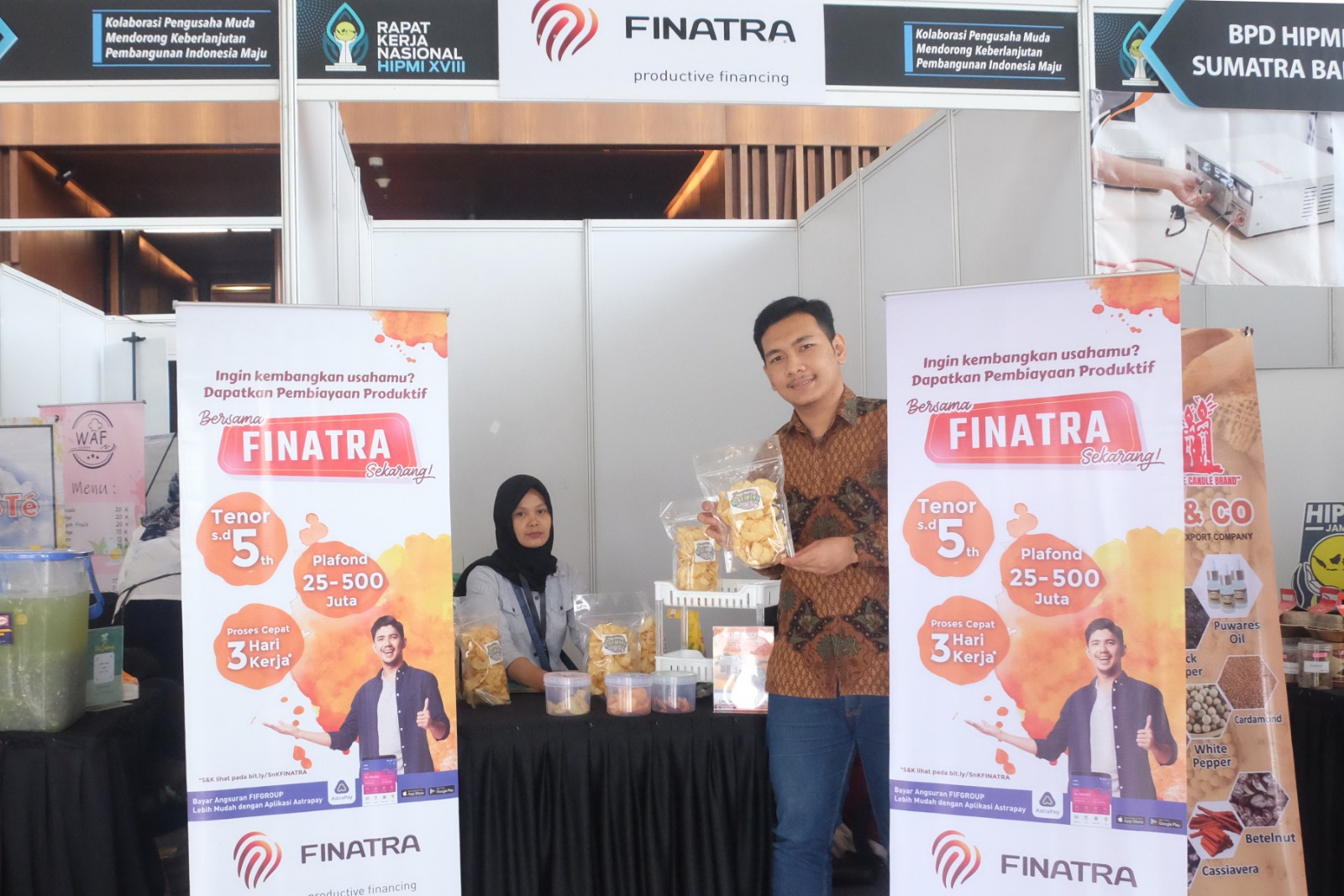    FIFGROUP Turunkan FINATRA Dukung UMKM! Ikut Rakernas HIPMI