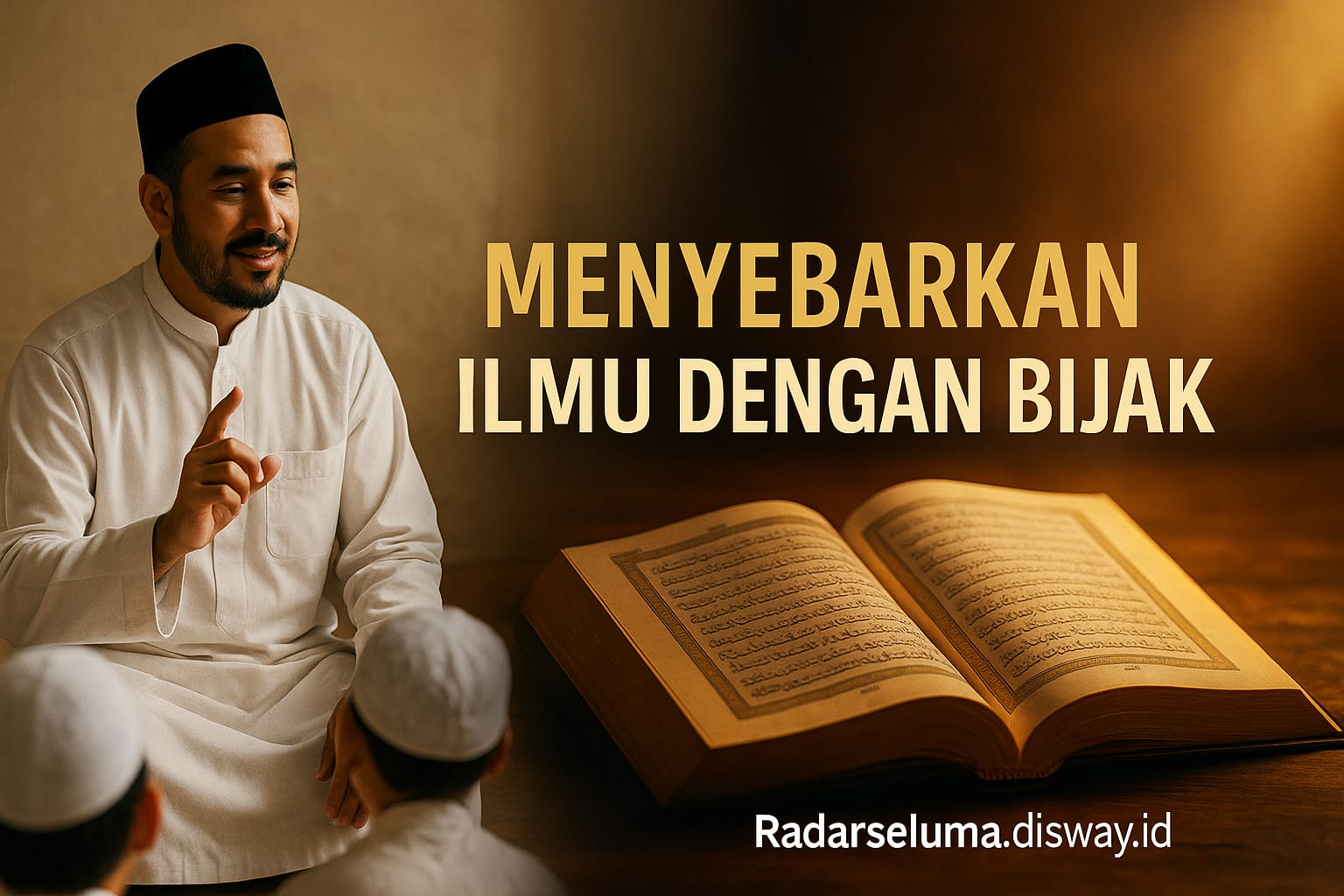 Menyebarkan Ilmu dengan Bijak