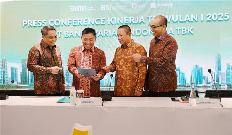 Laba BSI Triwulan I 2025 Tumbuh Double Digit, Hasil Inovasi Digital dan Bisnis Emas