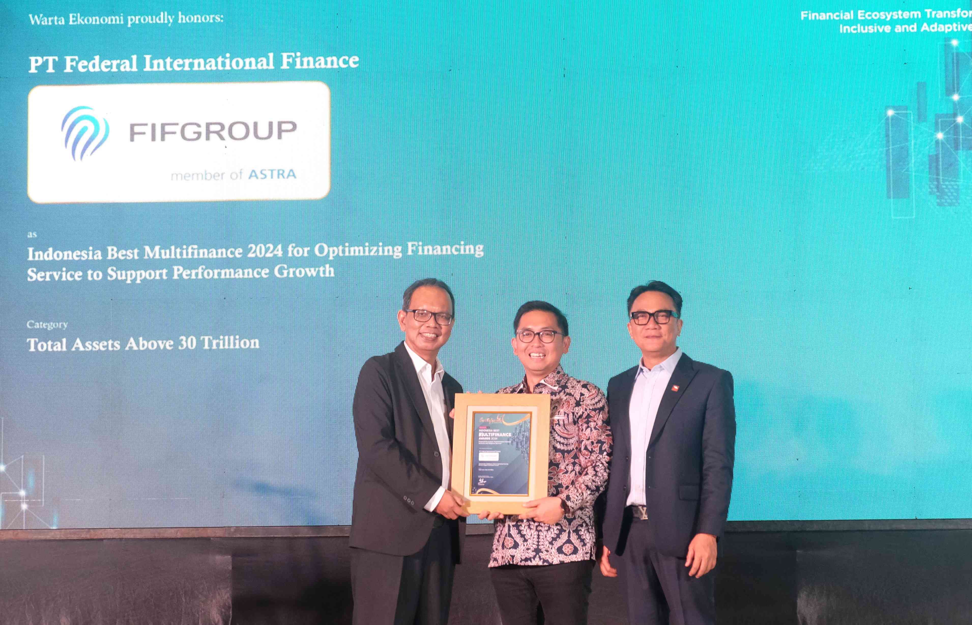     Luar Biasa! FIFGroup Raih The Best Multifinance 2024 