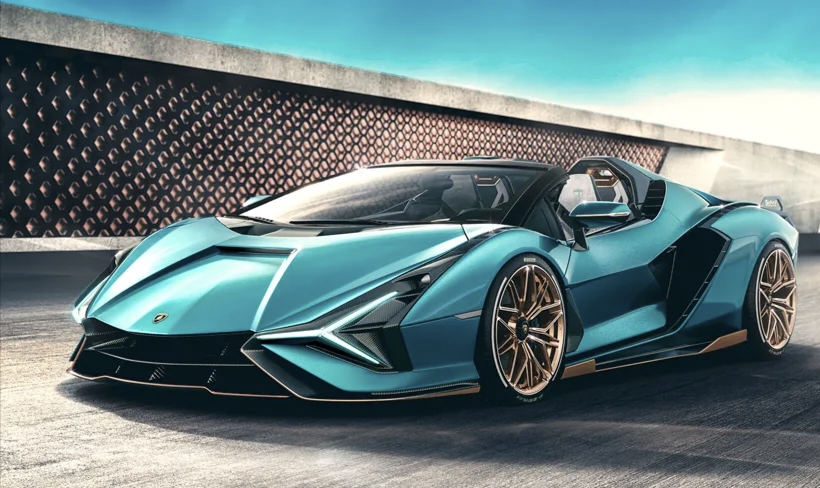 Lamborghini Sian Roadster Mobil Super Sport Tercepat Dilingkapi Fitur Otomatis Harga Capai Rp 64,7 Miliar