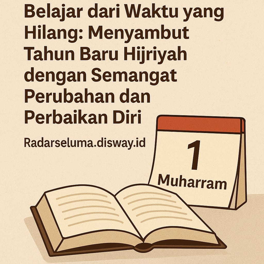 Belajar dari Waktu yang Hilang: Menyambut Tahun Baru Hijriyah dengan Semangat Perubahan dan Perbaikan Diri