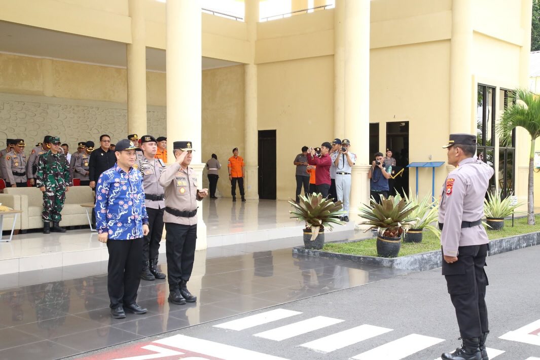 Siapkan 36 Pos, Polda Bengkulu Gelar Apel Pasukan Operasi Ketupat Nala 2026