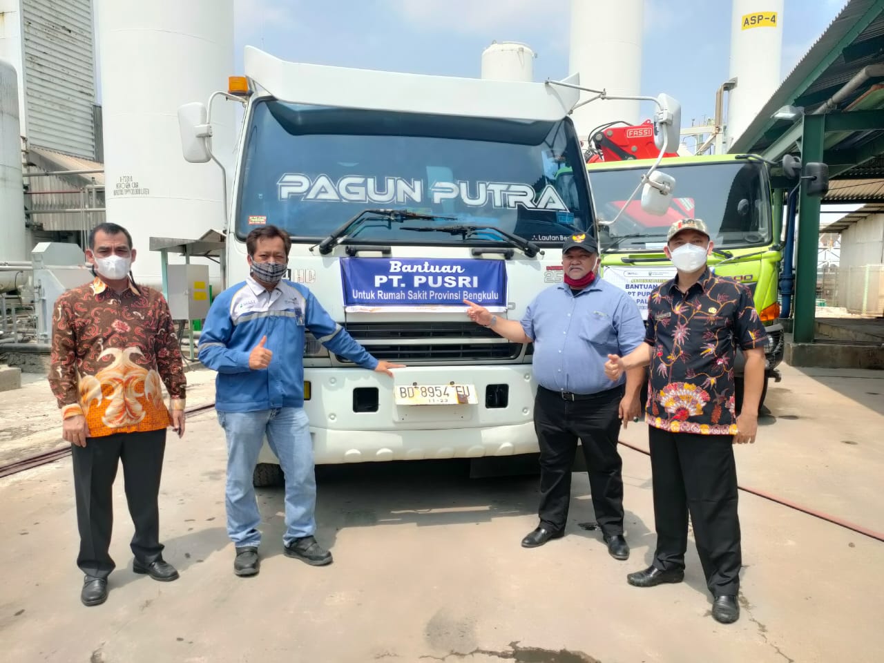 Antisipasi Kelangkaan Oksigen, Wabup Sambangi PT Pusri Palembang