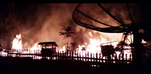 Diduga Arus Pendek,  Penyebab Tiga Rumah Kebakaran