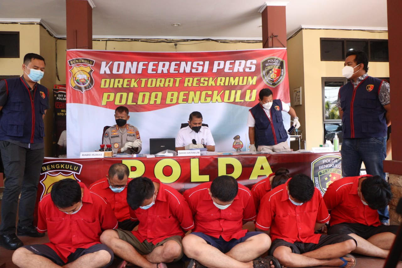 Komplotan Pembobol Rekening Jawa-Sumatera, Digulung Polda Bengkulu