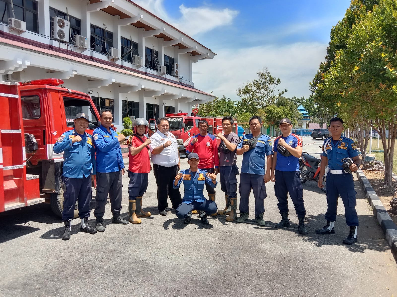 Kantor Bupati BS Terbakar, Wabup Cium Bau Tidak Sedap