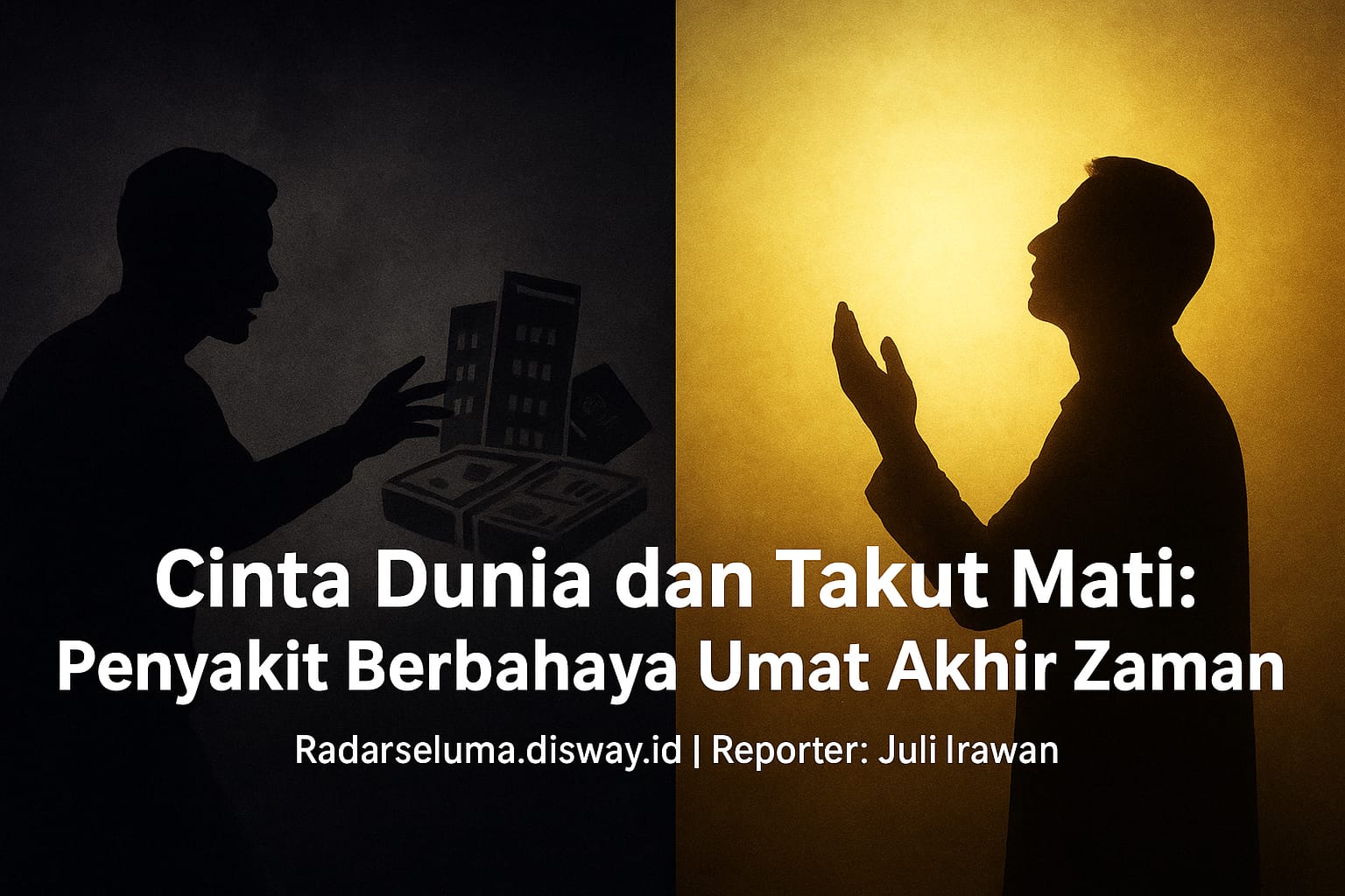 Cinta Dunia dan Takut Mati: Akar Penyakit Umat Akhir Zaman dan Jalan Kembali Menuju Kejayaan