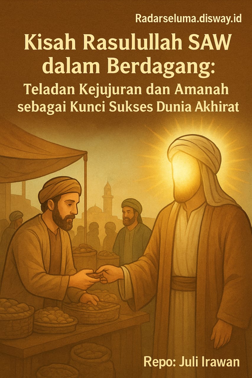 Kisah Rasulullah SAW dalam Berdagang: Teladan Kejujuran dan Amanah sebagai Kunci Sukses Dunia Akhirat