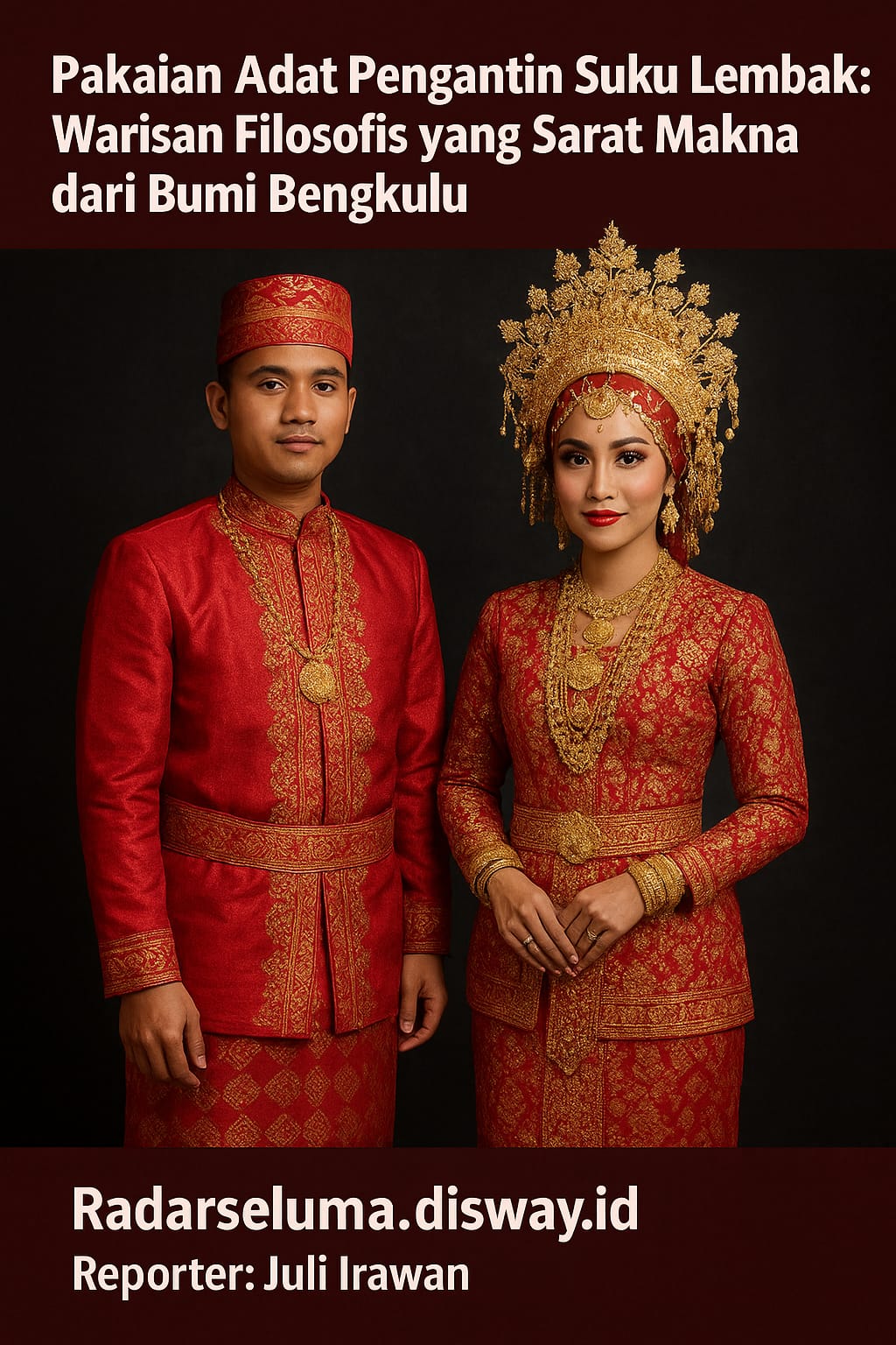 Pakaian Adat Pengantin Suku Lembak: Warisan Sakral yang Menyatukan Cinta dan Identitas Budaya