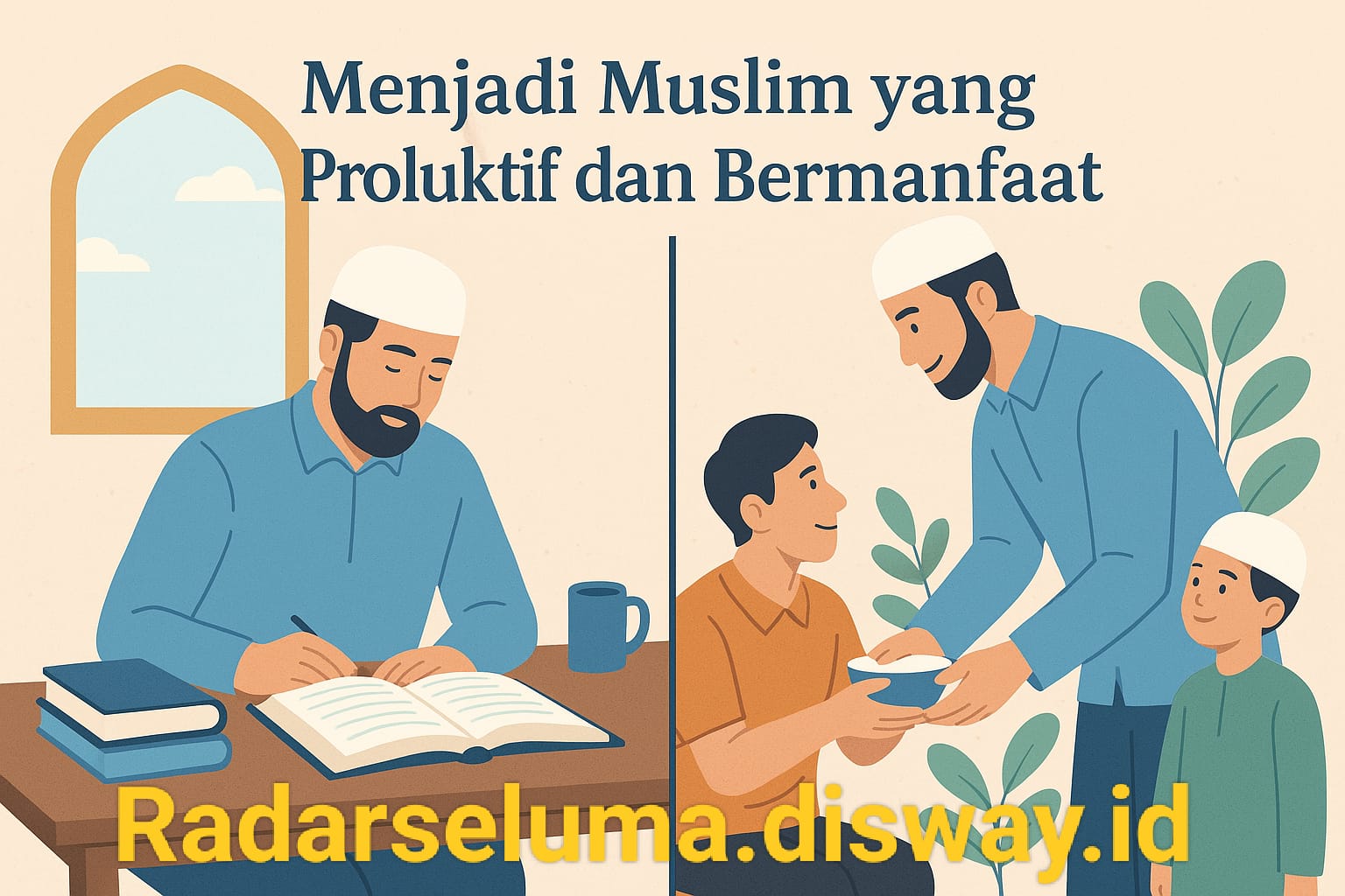 Menjadi Muslim yang Produktif dan Bermanfaat