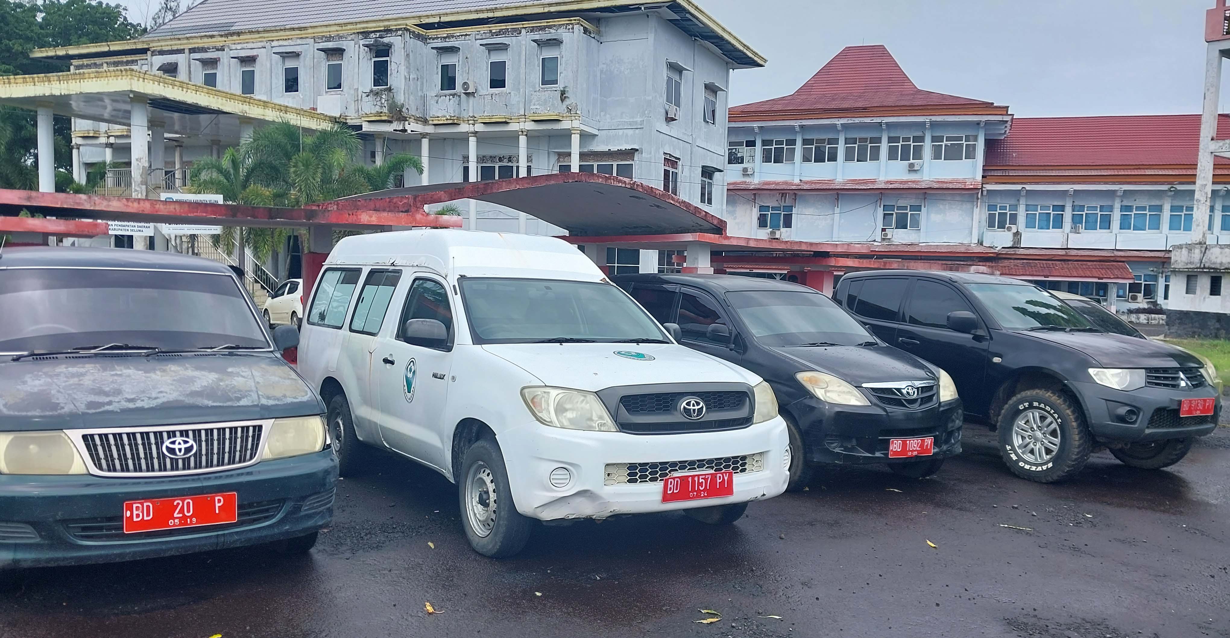 Nunggak Pajak, Mobil Kepala Puskesmas Babatan Seluma Dikandangkan